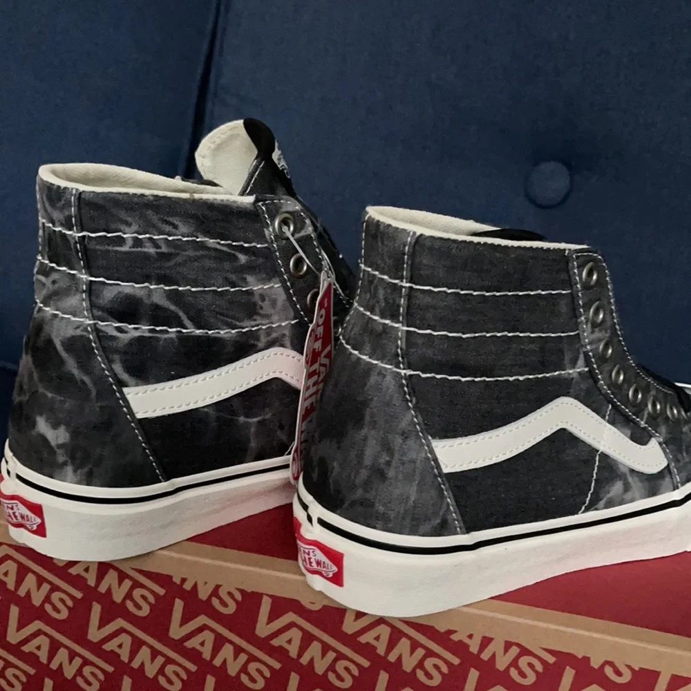Vans Sk8-Hi Tapered Denim Destroy MENS - Picture 15 of 16